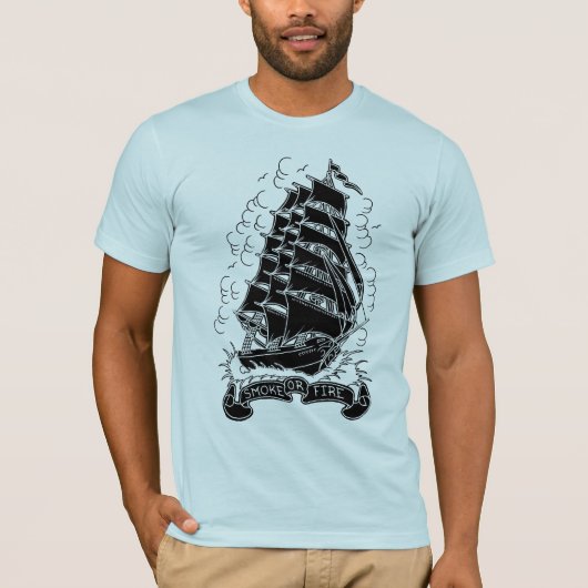 メンズ船 Tシャツ (正面)