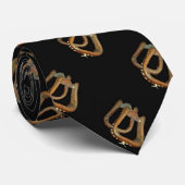 メンズ西部のサドルの鐙がねのプリントの首のタイ ネクタイ (ロール)