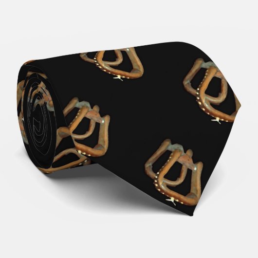 メンズ西部のサドルの鐙がねのプリントの首のタイ ネクタイ (ロール)