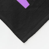 メンズ誇りを持った線維筋痛戦士のボーイフレンド フリースブランケット (角)