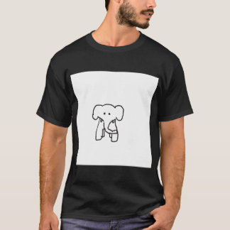 メンズ象のワイシャツ Tシャツ