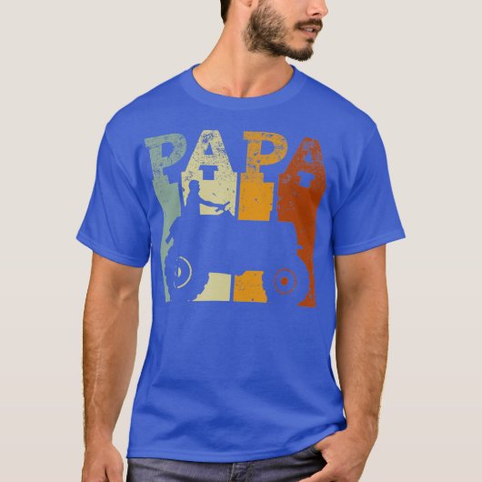 メンズ農業パパヴィンテージファームレトロな失望 Tシャツ (正面)