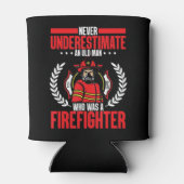 メンズ退職したは昔の男を甘く見たことがない 缶クーラー (裏面)