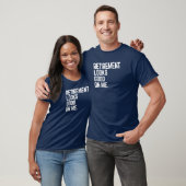 メンズ退職は私に良く見えおもしろいる退職した Tシャツ (ユニセックス)