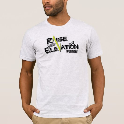 メンズ連続したワイシャツ Tシャツ (正面)