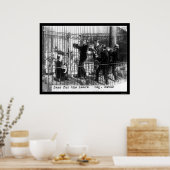 メンズ遊・ジャズ・ミュージックby a Polar Bear 1924 ポスター (キッチン)