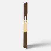 メンズ金ゴールドルックカバー Case-Mate iPhoneケース (裏面 / 右)