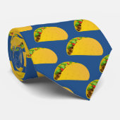 メンズ青のメキシコタコスのタイ ネクタイ (ロール)