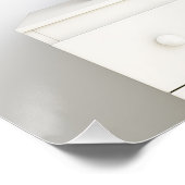 メンズ魚のイエスカラフルフィッシャー子供部屋 ポスター (コーナー)