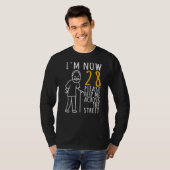 メンズ28誕生日彼のために私は28歳のCo Tシャツ (正面フル)