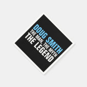 メンズ30日/40日/50日/60日バースデーパーティーのナプキンス スタンダードカクテルナプキン (角)