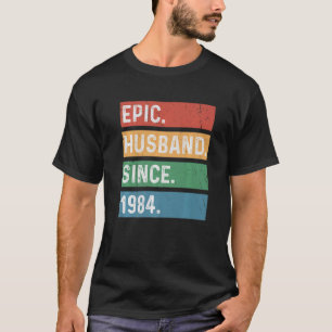 メンズ39年39周年結婚叙事詩フスバン Tシャツ