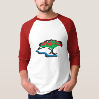 メンズ3/4本の袖 Tシャツ