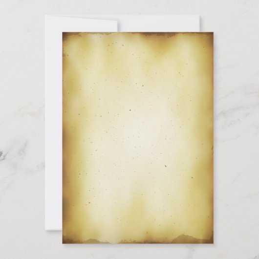 メンズ50誕生日カウボーイ指名手配ポスター招待状 招待状 (裏面)