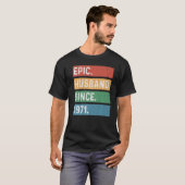 メンズ52年52周年結婚叙事詩フスバン Tシャツ (正面フル)