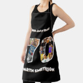 メンズ70th実用キッチン調理師70歳の誕生日 エプロン (インサイチュ)