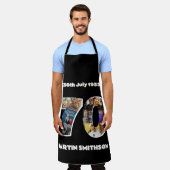 メンズ70th実用キッチン調理師70歳の誕生日 エプロン (着用した状態)