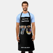 メンズ70th実用キッチン調理師70歳の誕生日 エプロン (着用した状態)