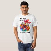 メンズ おもしろ グラフィックTシャツ  Tシャツ (正面フル)
