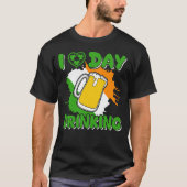 メンズ おもしろ セントパトリックスデー  Tシャツ (正面)