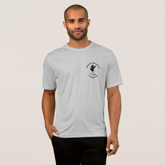 メンズ アクティブウェア Tシャツ (正面フル)