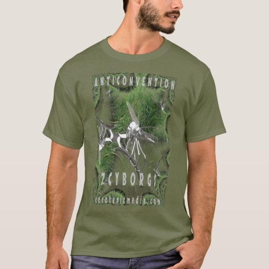メンズ「アンチコンベンション」カラーTシャツ Tシャツ (正面)