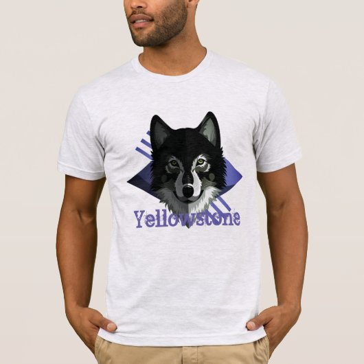 メンズ イエローストーン Tシャツ (正面)
