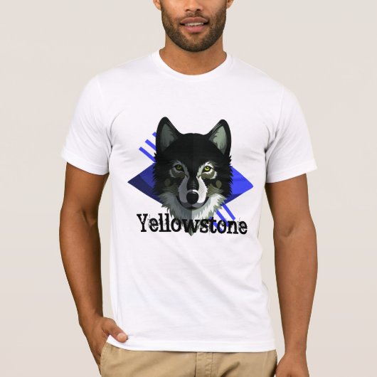 メンズ イエローストーン Tシャツ (正面)