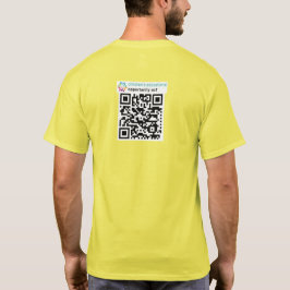 メンズ イエロー CEO Act Tシャツ