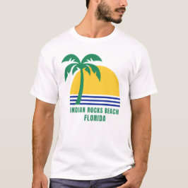 メンズ インドアンロックスビーチ フロリダ Tシャツ