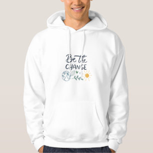 メンズ エコTシャツ「変革の力」 パーカ