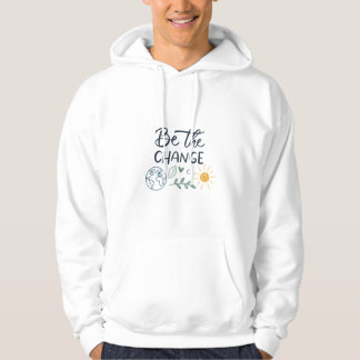 メンズ エコTシャツ「変革の力」 パーカ