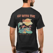 メンズ エネルギーフロー レッスン 学ぶ Tシャツ (裏面)