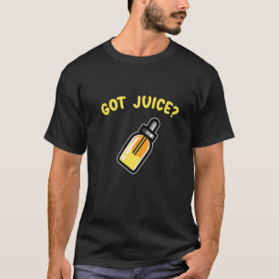 メンズ・ガット・ジュース・ベイプ・ベーパー・スモーキング・電子タバコ・サポーター Tシャツ