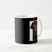 メンズ キャラクター マウス イヤーズ ハロウィン アイコン コーヒーマグカップ (正面右)