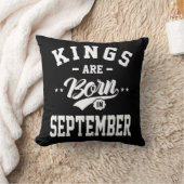 メンズ・キング生まれは9月の誕生日・ギフト クッション (ブランケット)