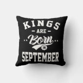 メンズ・キング生まれは9月の誕生日・ギフト クッション (裏面)