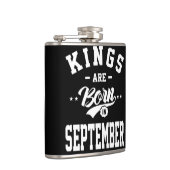 メンズ・キング生まれは9月の誕生日・ギフト フラスク (右)