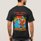 メンズ クルーズ リラックス リピート Tシャツ (裏面)