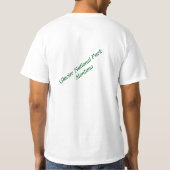 メンズ グレイシャーリリーTシャツ Tシャツ (裏面)