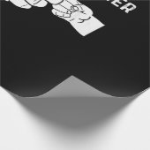 メンズ，ゴッドファーザーに昇格，父の父の贈り物 ラッピングペーパー (角)