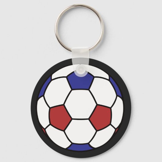 メンズ サッカー 名前 キーホルダー (正面)