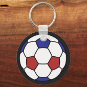 メンズ サッカー 名前 キーホルダー (正面)