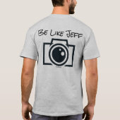 メンズ、ジェフ·Tシャツのように Tシャツ (裏面)