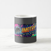 メンズ ジモシー・アライグマ Tシャツ コーヒーマグカップ (中央)