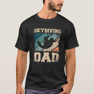 メンズ スカイダイビング 父親 お父さん Tシャツ