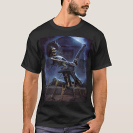 メンズ スケルトン ロッキン Tシャツ