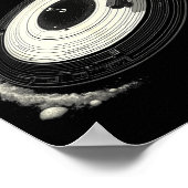 メンズ ソーラーシステム レコード Space DJ ポスター (角)