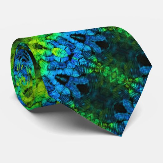 メンズ·タイ·ハチドリ#2 ネクタイ (ロール)