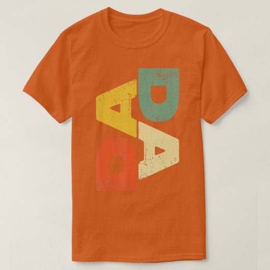 メンズ・ダダ・ファーザーズ・デイ Tシャツ (デザイン正面)